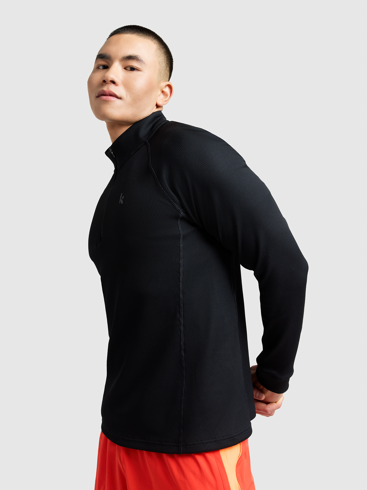 Men's Waffle 1/2 Zip