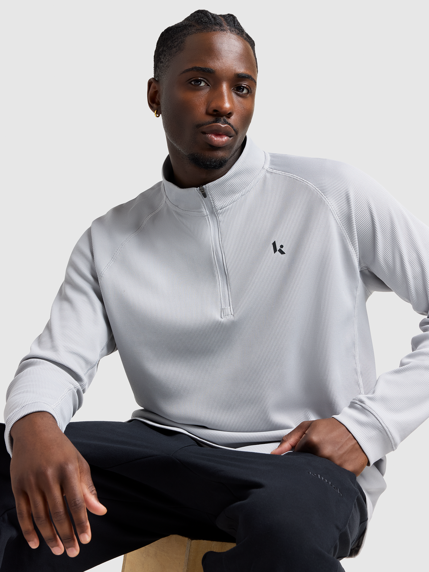 Men's Waffle 1/2 Zip