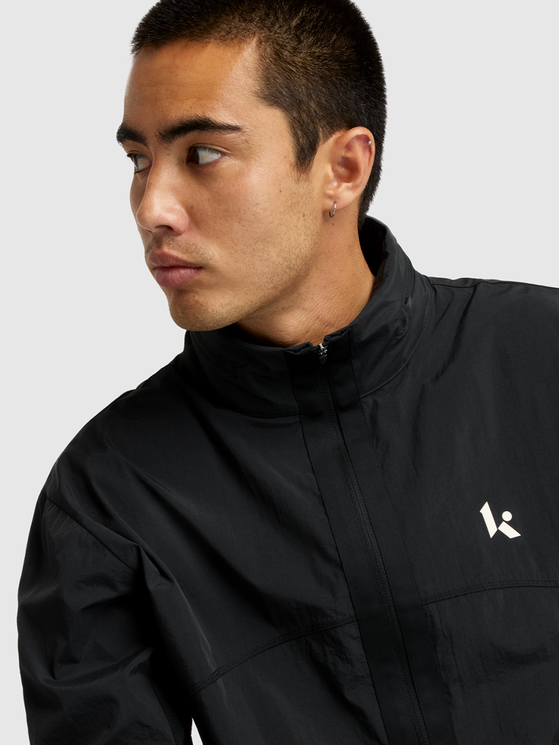 Men's Crinkle Woven Jacket